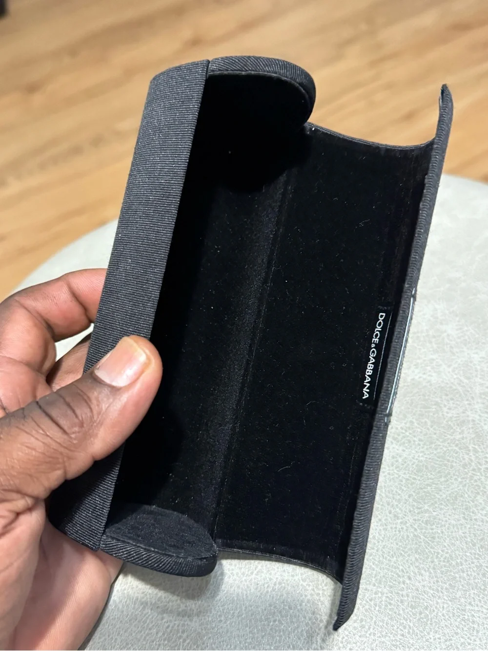 Dolce & Gabbana Black Glasses Case